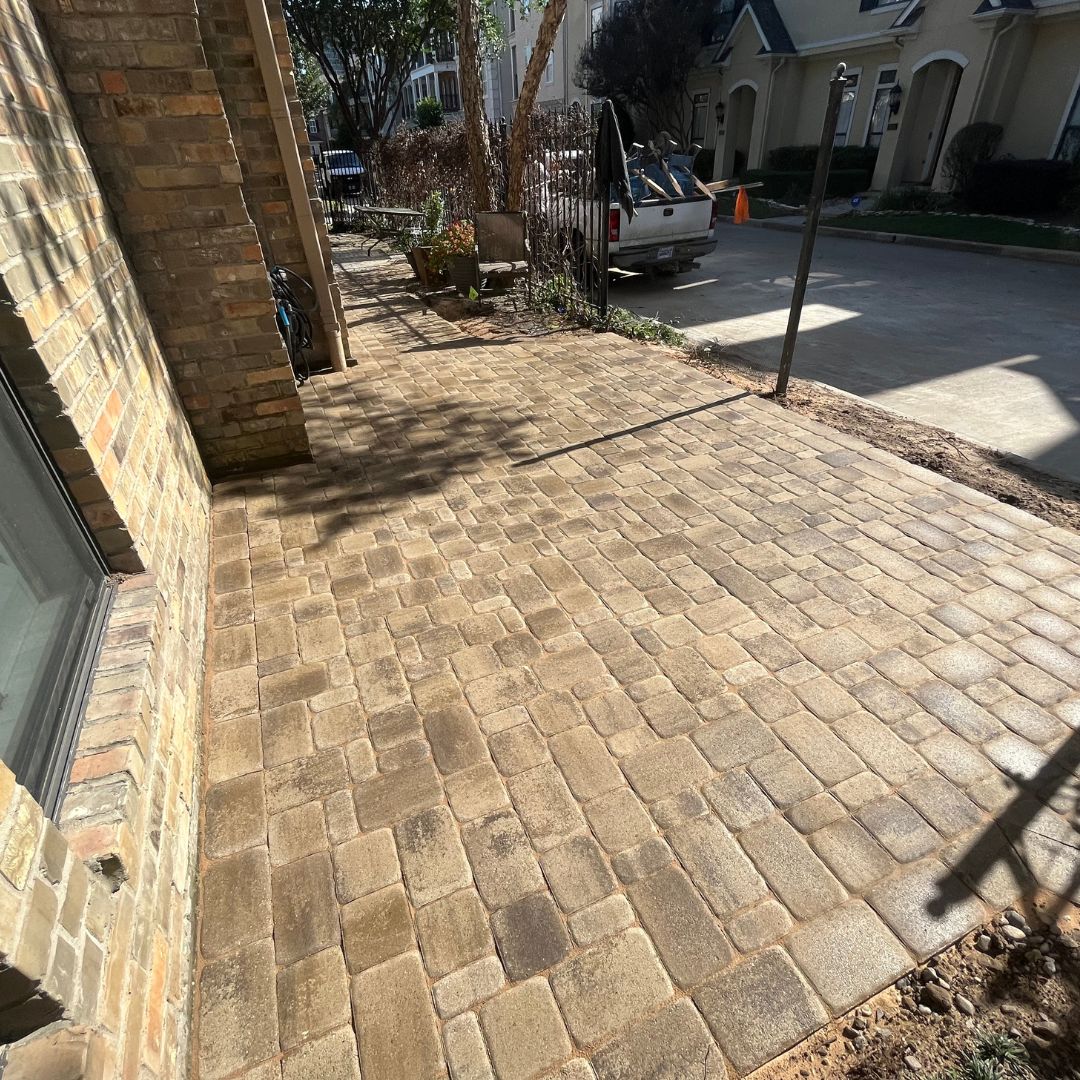 backyard patio pavers Houston